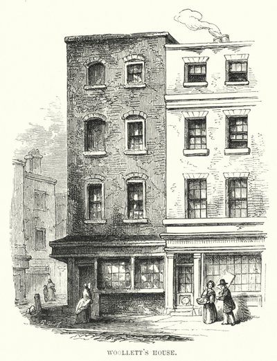 Maison de Woollett (gravure) - English School