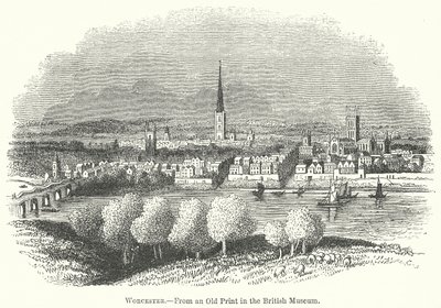 Worcester (gravure) - English School