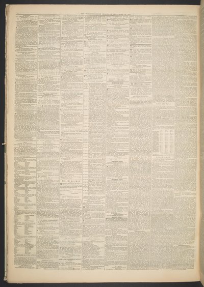 Worcestershire Chronicle, 20 septembre 1871 (impression) - English School