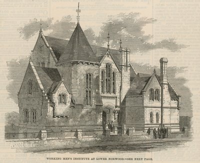 Institut des ouvriers à Lower Norwood - English School