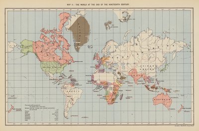 Le monde à la fin du XIXe siècle - English School