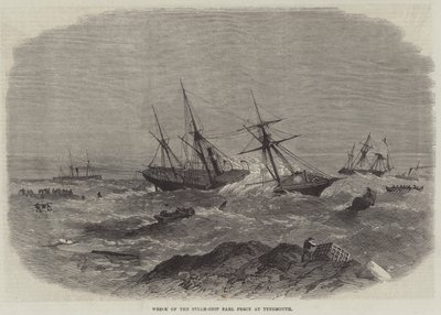 Naufrage du vapeur Earl Percy à Tynemouth - English School