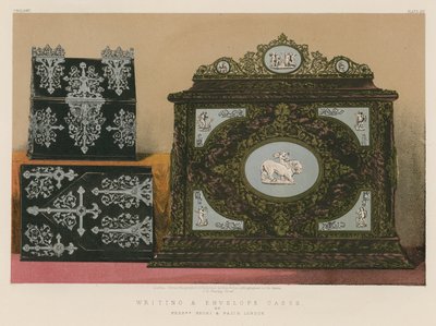 Écritoires et étuis à enveloppes - English School
