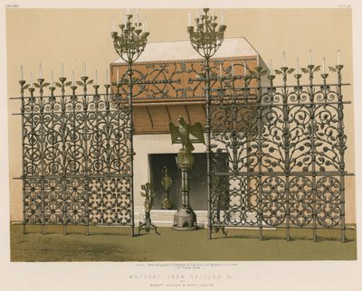 Grilles en fer forgé - English School