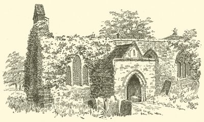 Église de Wycliffe (gravure) - English School