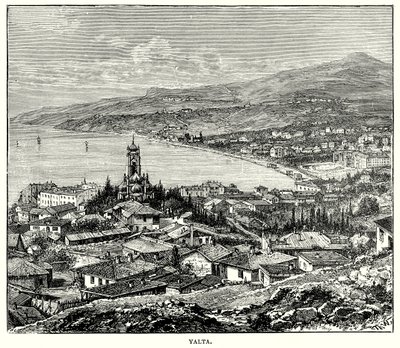 Yalta (gravure) - English School