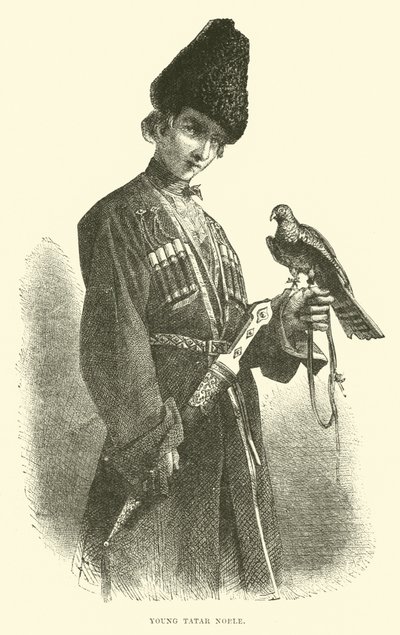Jeune noble tatar - English School