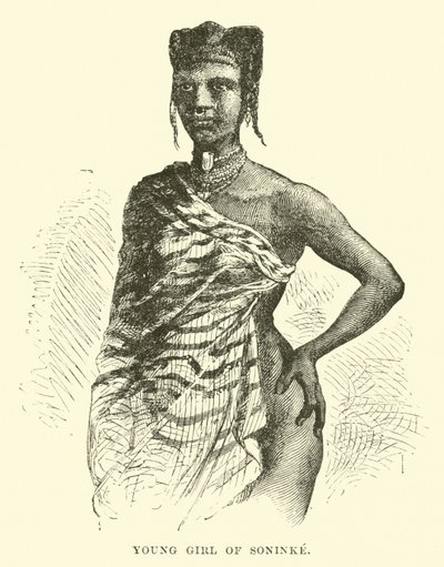 Jeune fille de Soninke - English School
