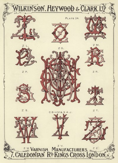 ZL, ZO, ZM, ZP, CBHM et SAJ, ZR, ZS, ZT, ZW, ZV, ZZ - English School