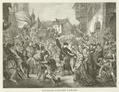 Zwingli quittant Zurich - English School