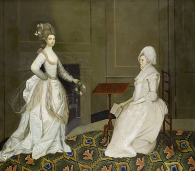 Deux dames dans un intérieur, l