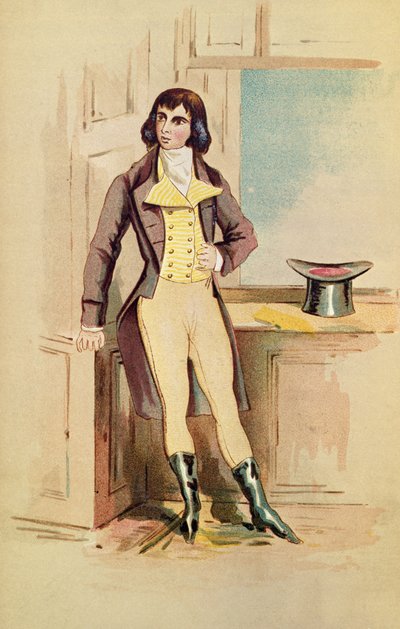 Portrait de George Beau Brummell - English School English School