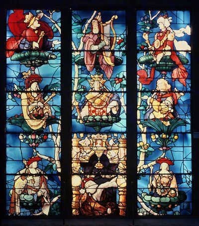 Arbre de Jessé, 1522-24 - Engrand Leprince