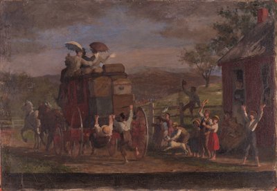 Étude pour le carrosse Pemigewasett, c.1880-89 - Enoch Wood Perry