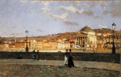 Quai le long du fleuve Pô et l