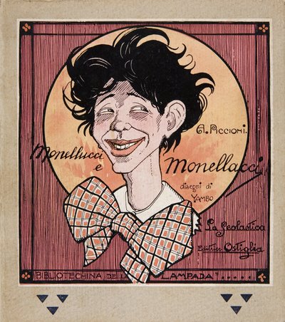 Couverture de Monellucci e Monellacci par A. Piccioni - Enrico de aka Yambo Conti Novelli