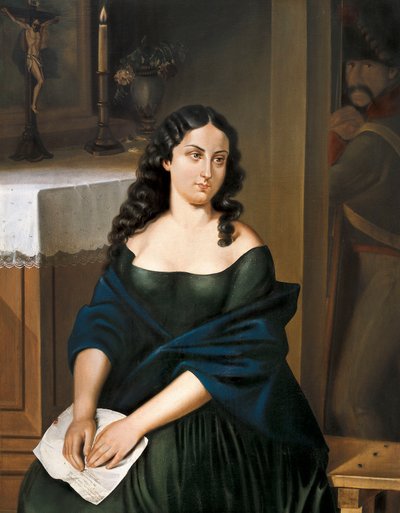 Portrait de Policarpa Salavarrieta (1795-1817), héroïne de l