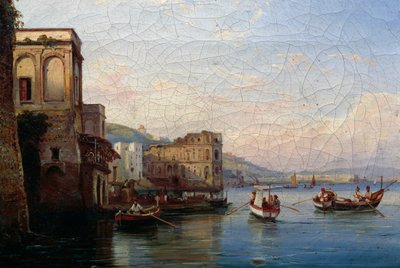 Posillipo, vers 1850 - Ercole Gigante