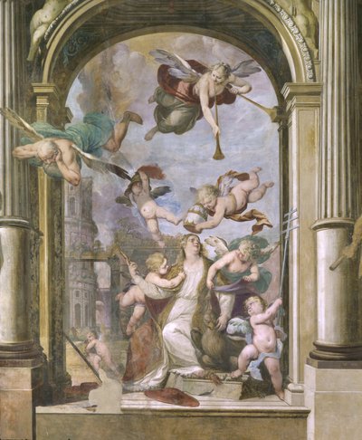 La Couronnement de la Vierge Marie - Ercole Procaccini