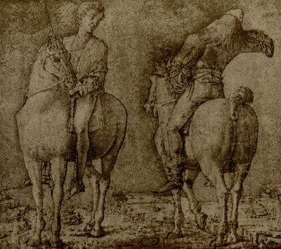 Deux cavaliers - Ercole de Roberti