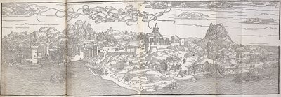 Vue panoramique de Candie - Erhard Reuwich
