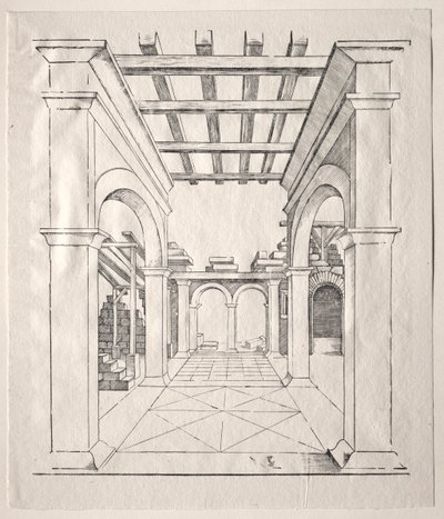 Un Portique - Erhard Schon