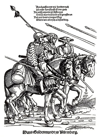 Campagne militaire des Lansquenets - Erhard Schon