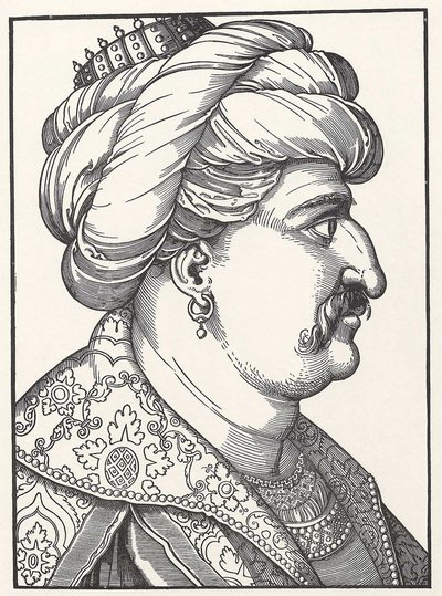 Portrait du sultan Soliman Ier le Magnifique - Erhard Schon