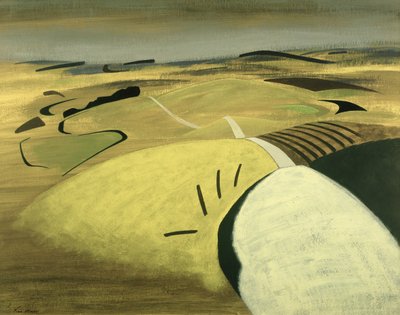 Route sur les Downs, 1983 - Eric Contemporary Artist Hains