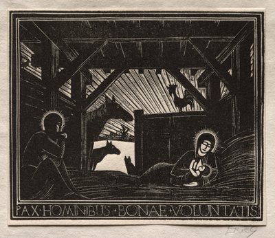 Cadeaux de Noël: Aube - Eric Gill