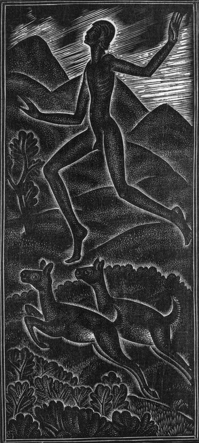Fuge, dilecti mi pour canticum canticorum - Eric Gill