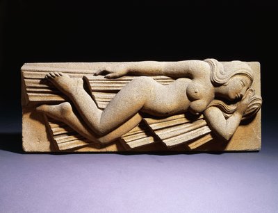 Modèle pour sculpture : Le Vent du Sud - Eric Gill