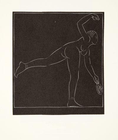 Le Joueur de Tennis - Eric Gill