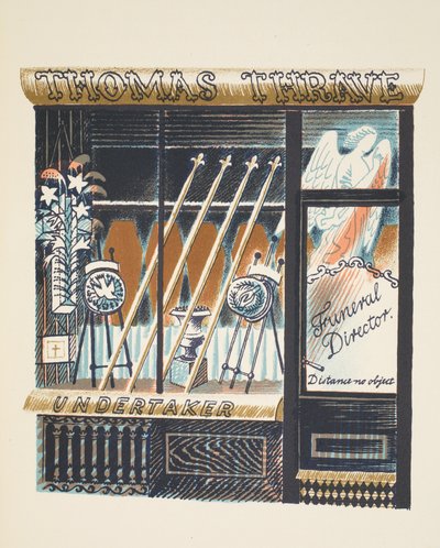Directeur de funérailles, illustration de 