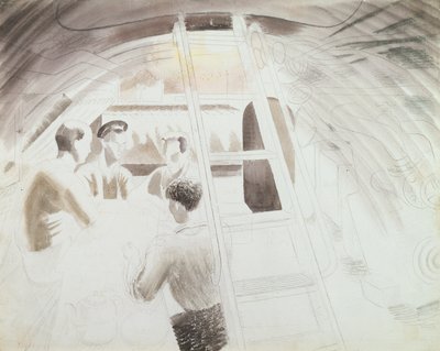 Hommes en pause - Eric Ravilious