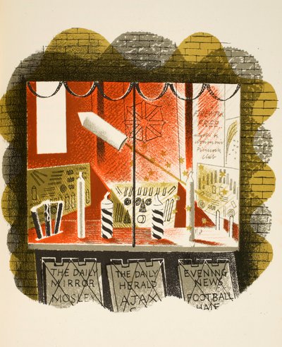 Marchands de journaux, illustration de 