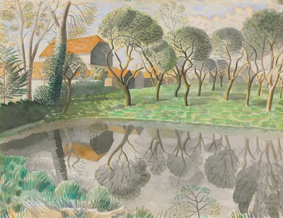 Étang de tritons, 1932 - Eric Ravilious
