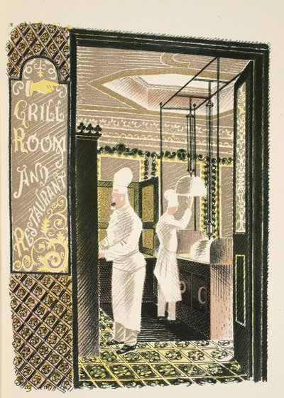 Restaurant et Grill Room, illustration de 
