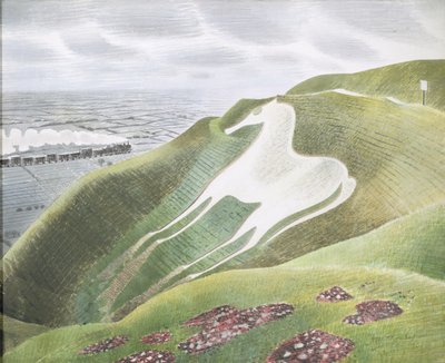 Le Cheval de Westbury - Eric Ravilious