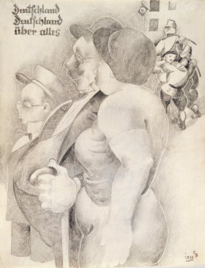 Deutschland, Deutschland über alles, 1933 - Erich Borchert
