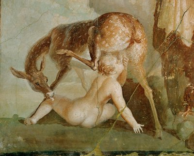 Héraklès retrouve son fils Téléphos en Arcadie - Erich Lessing