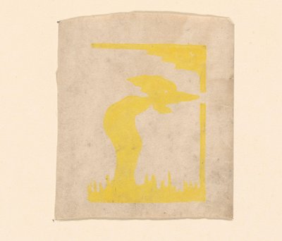 Composition abstraite - Erich Wichmann (signed by artist)
