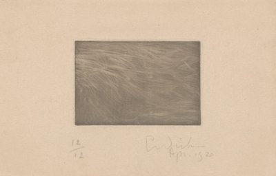 Composition abstraite - Erich Wichmann (signed by artist)