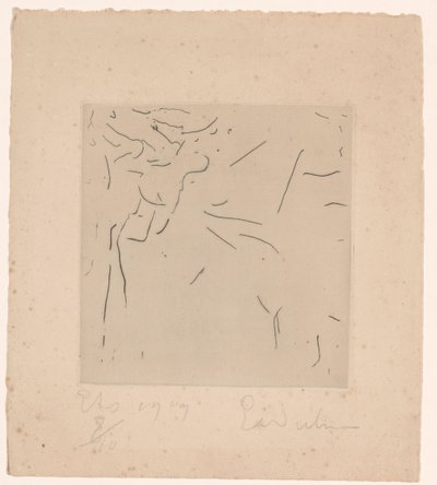Composition abstraite - Erich Wichmann (signed by artist)