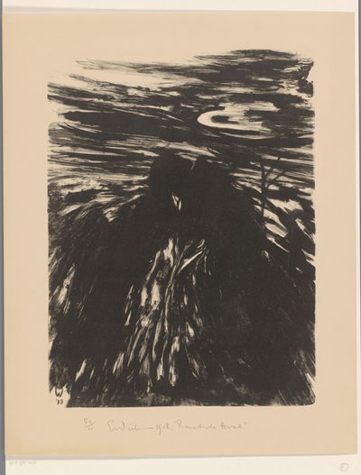 Soirée romantique - Erich Wichmann (signed by artist)