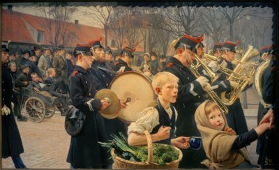 Relève de la garde, 1888 - Erik Hennigsen
