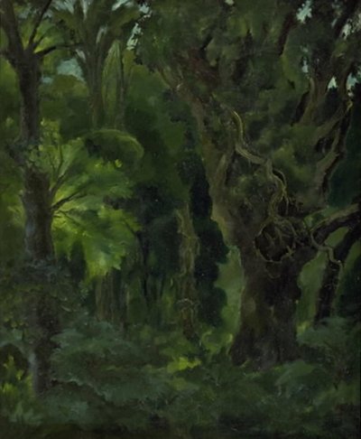 Paysage boisé. "La Forêt nordique" - Erik Stæhr Nielsen