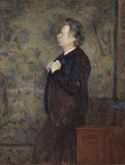 Edvard Grieg, compositeur et pianiste norvégien - Erik Theodor Werenskiold