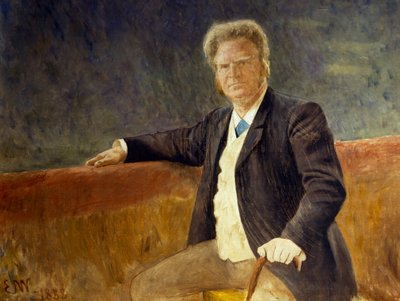 Portrait de Bjorn Bjornson, acteur et directeur de théâtre - Erik Theodor Werenskiold