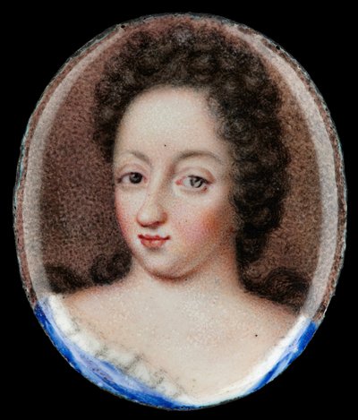 Miniature de la reine Ulrika Eleonora l